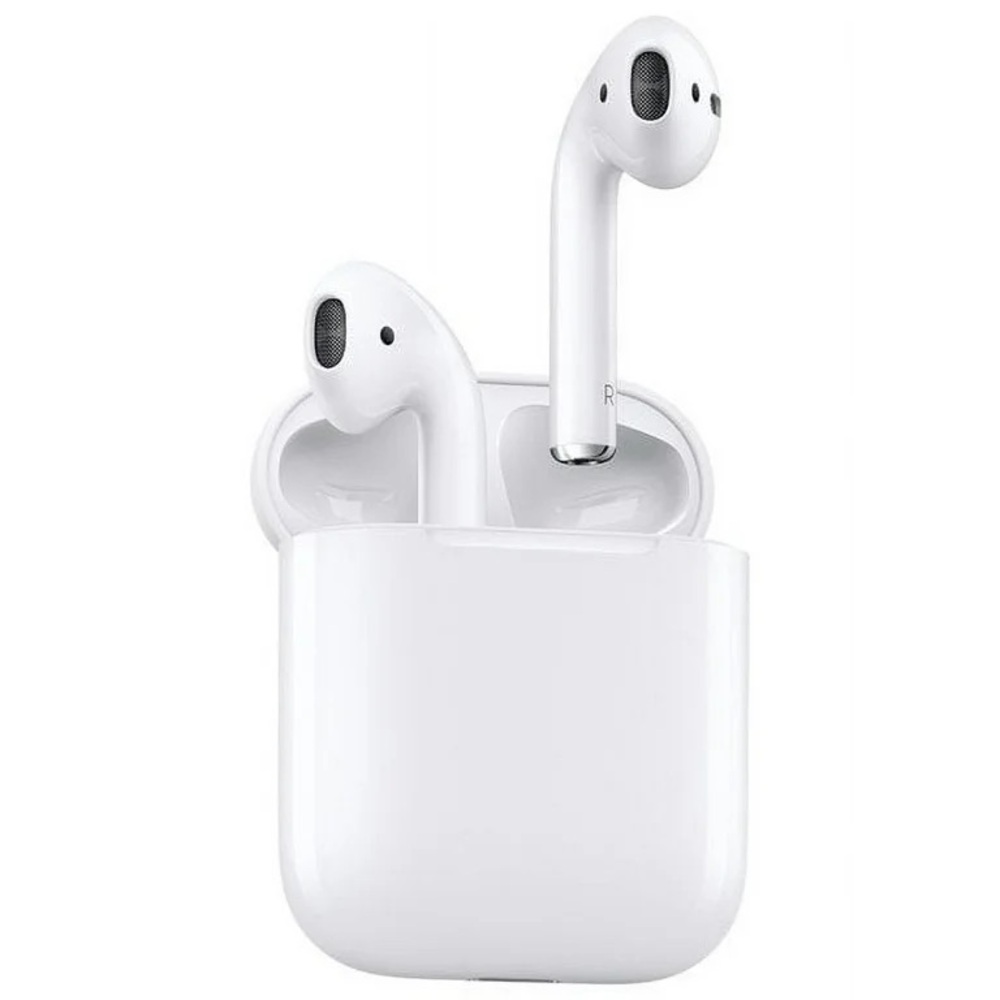 Wireless White Earbuds with Charging Case